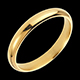 regalo Fede nuziale Valzer oro giallo