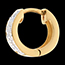 vendita on-line Orecchini Diorama oro giallo pav�  - 20 diamanti