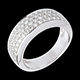 comprare Anello Diorama oro bianco pav�   - 0.72 carati