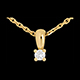 vendite on-line Ciondolo Punto luce appeso oro giallo  