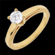 vendita on-line Anello Solitario Raffinatezza