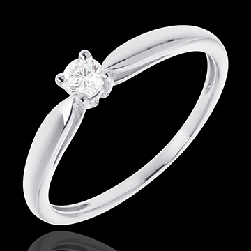 comprare on-line Solitario Ramoscello oro bianco 