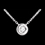 vendita on-line Collana Punto luce oro bianco 