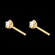 gioielli oro Orecchini diamanti  - punto luce oro giallo - 0.25 carati