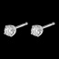 comprare on-line Orecchini diamanti  - punto luce oro bianco - 0.4 carati
