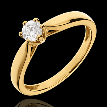 compra on-line Solitario Ramoscello oro giallo