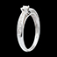vendita on-line Solitario Arco oro bianco pav�  - 0.21 carati