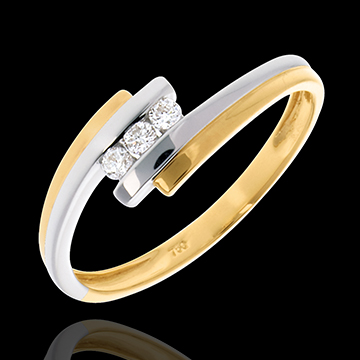 vendita on-line Trilogy doppio filo   - 3 diamanti