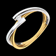matrimoni Solitario Plutone oro giallo-oro bianco