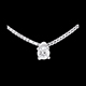 vendita on-line Collana Punto luce oro bianco