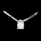 compra on-line Collana Punto luce oro bianco