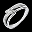 comprare Anello Serenity oro bianco - 6 diamanti