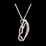 vendita Collana Cuori Intrecciati - 18 diamanti