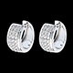 gioielli oro Orecchini Diorama oro bianco pav�  - 0.43 carati - 54 diamanti