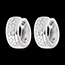 matrimoni Orecchini Pleiade oro bianco pav� - 0.22 carati - 32 diamanti