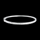 compra on-line Bracciale rigido Barretta - oro bianco - 0.75 carati - 25 diamanti