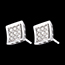 vendite on-line Orecchini Impronta - punto luce oro bianco pav�  - 0.27 carati - 18 diamanti