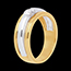 vendite on-line Solitario Eclissi oro giallo-oro bianco  - 0.42 carati