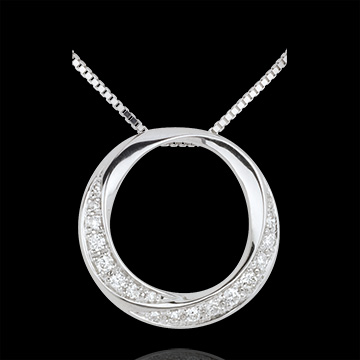 regali Collana Lady oro bianco e diamanti