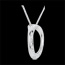 regalo donna Collana Lady oro bianco e diamanti