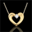 comprare Collana Cuore Grazioso oro giallo e diamante