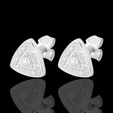 compra Orecchini Prima oro bianco e diamanti