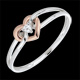 matrimoni Anello Mon Amour oro bianco oro rosa