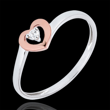 gioiello oro Anello Cuore Delizioso