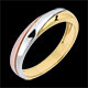 vendita on-line Fede nuziale Eternity 3 ori