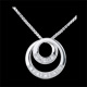 vendite on-line Collana Zeffiro oro bianco e diamanti