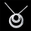 vendita on-line Collana Zeffiro oro bianco e diamanti