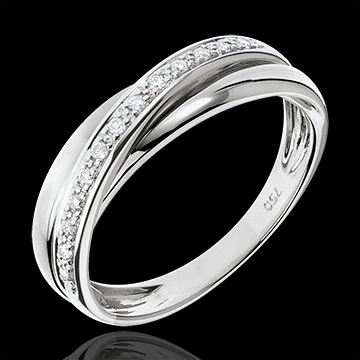 gioiello Fede Trifoly oro bianco