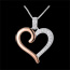 gioielleria Ciondolo Cuore Amazzone oro rosa