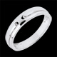 comprare on-line Fede nuziale Ercules oro bianco 