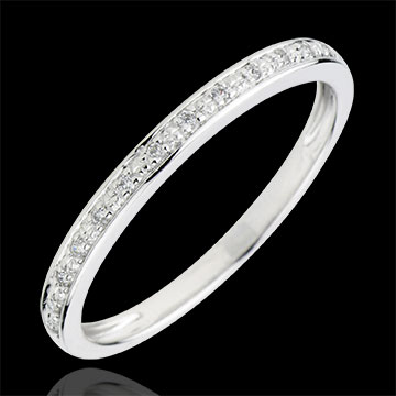 compra on-line Fede nuziale Bagliore di diamante