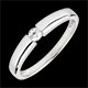 comprare on-line Anello Solitario Tesoro 0.1 carati