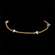 compra on-line Bracciale diamanti grezzi bicolore
