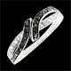 comprare Anello Promise - diamante neri