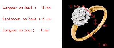 matrimonio Anello Caleidoscopio pav� diamanti  - 0.35 carati - 19 diamanti