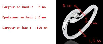 regalo uomo Anello Solitario Ch�rie 