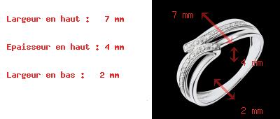 matrimonio Anello Serenity oro bianco - 6 diamanti