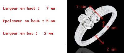 compra Anello Solitario Trifoglio d'Amore
