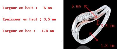 regalo Anello Trilogy Camilla oro rosa - oro bianco
